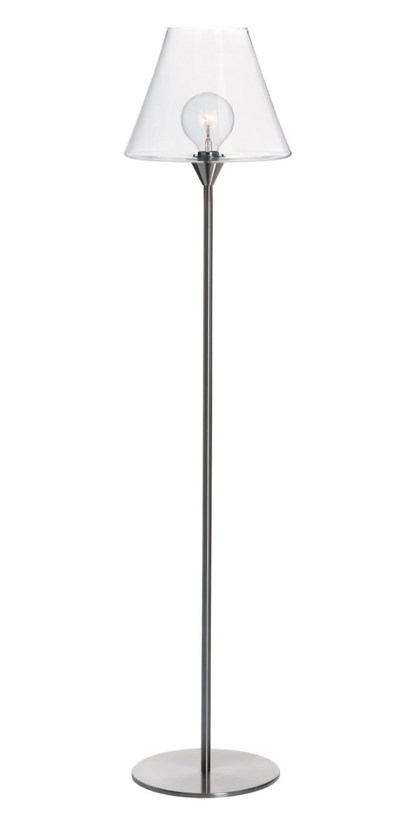 Lampadaire transparent