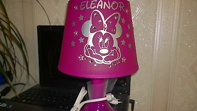 Lampe de chevet fille personnalisé