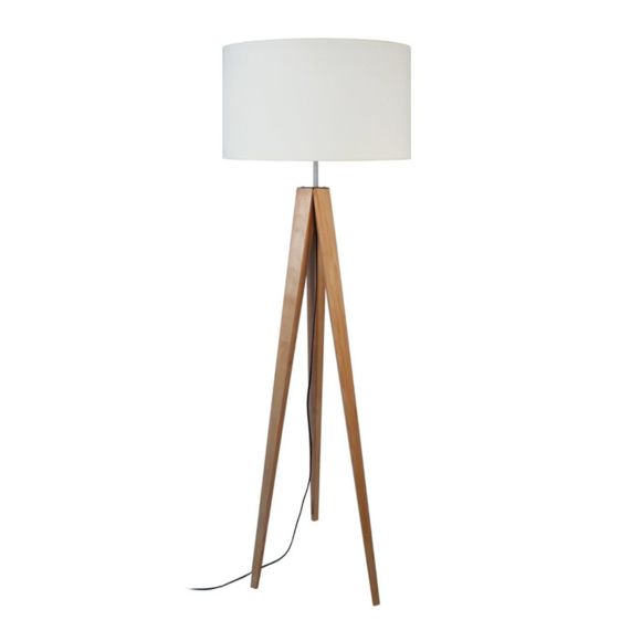 Lampadaire blanc scandinave