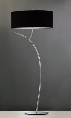 Lampadaire avec abat jour