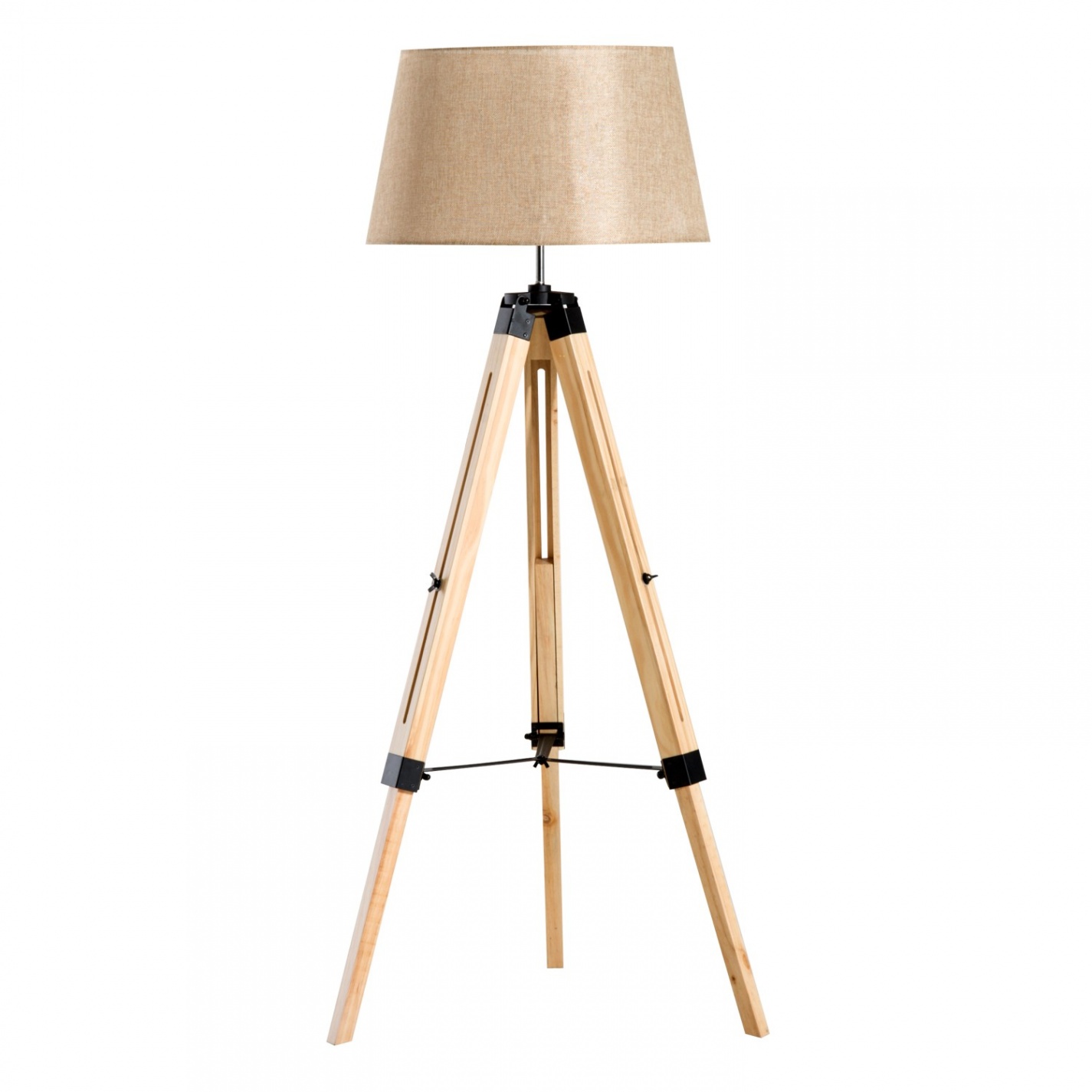 Lampadaire noir fly