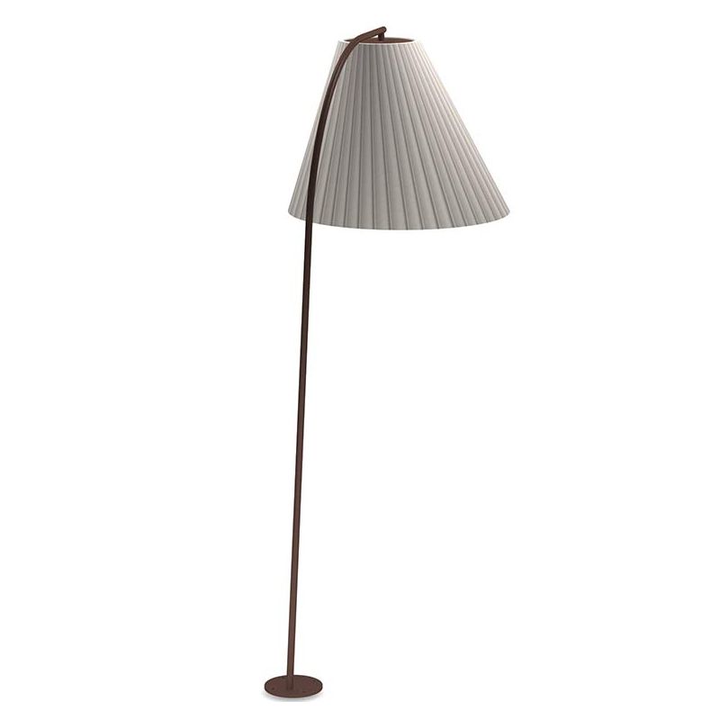Fixer lampadaire exterieur