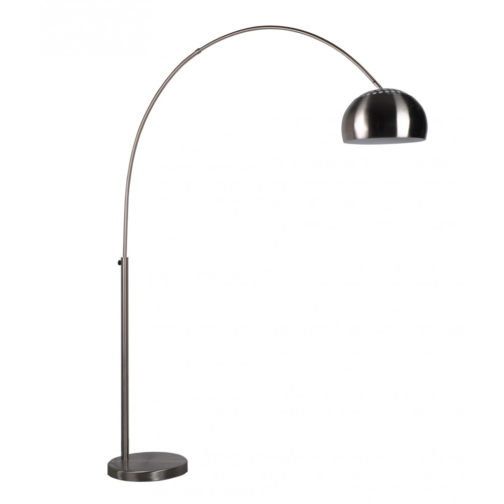 Lampadaire chrome pas cher