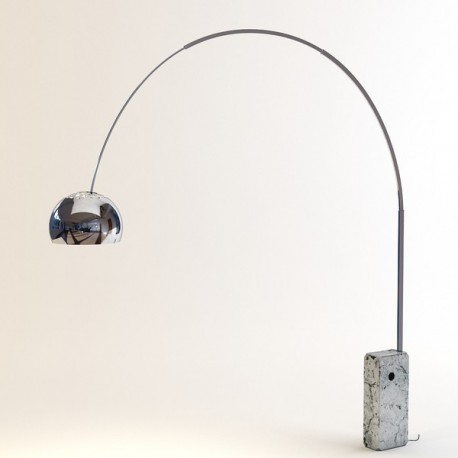 Lampadaire arco achille castiglioni