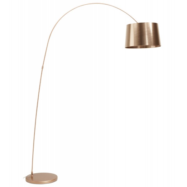 Lampadaire metal cuivre