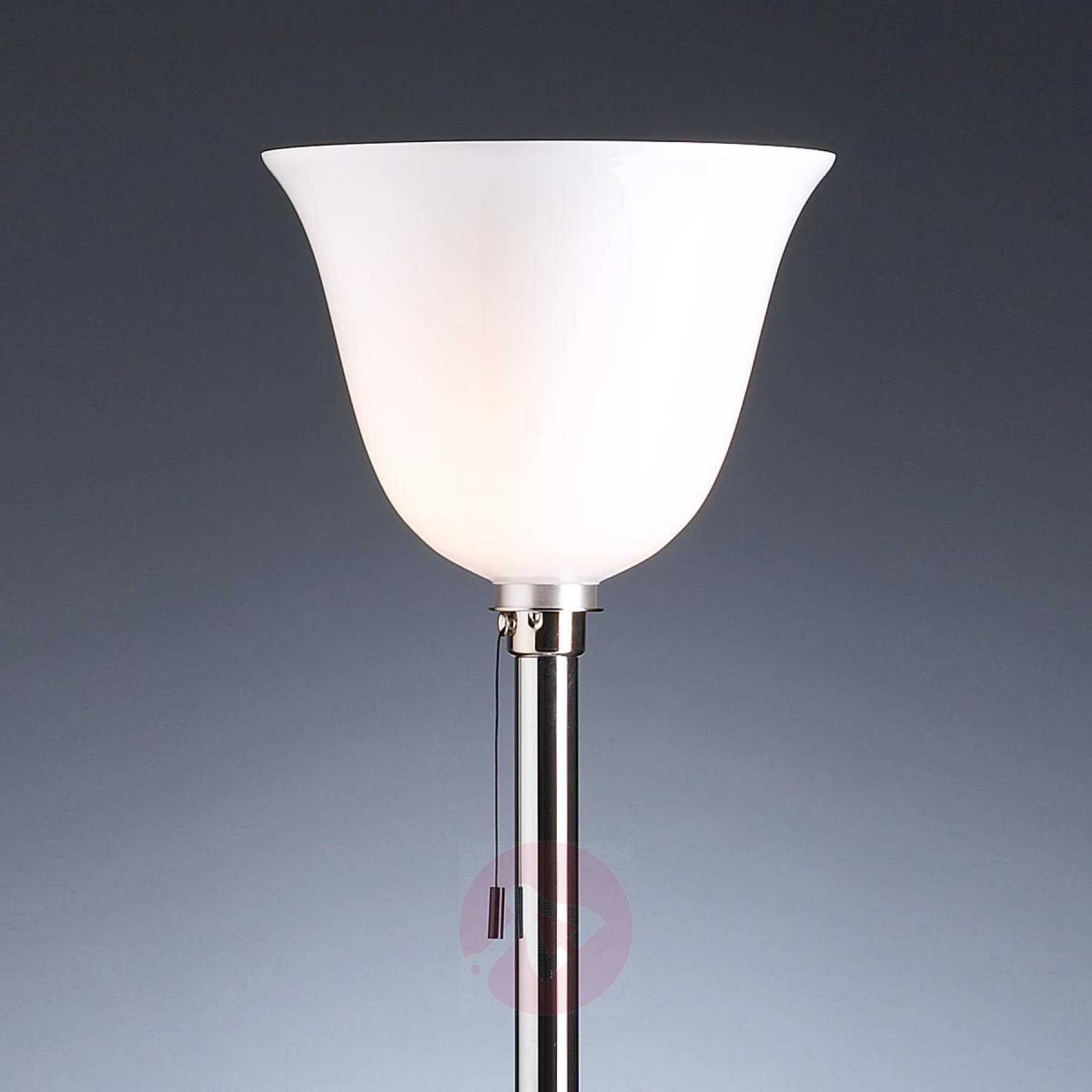 Coupole en verre pour lampadaire