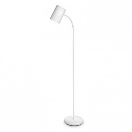 Lampadaire blanc moderne