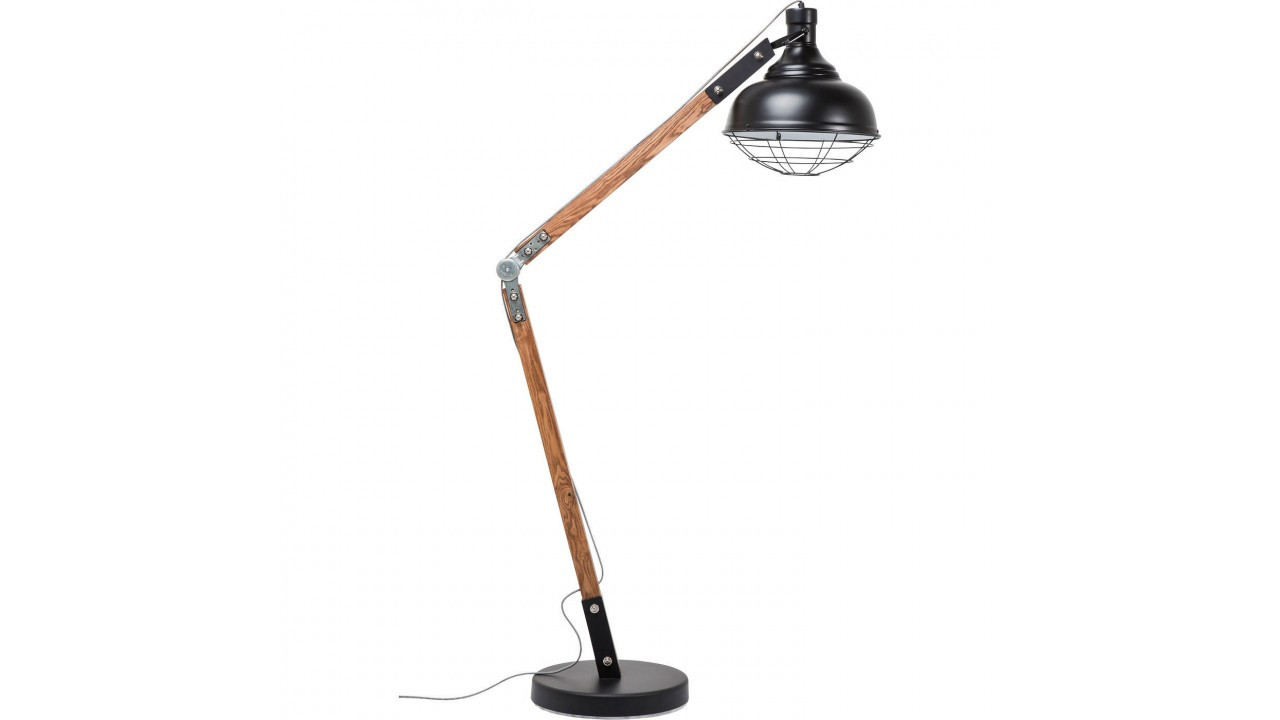 Lampadaire noir but