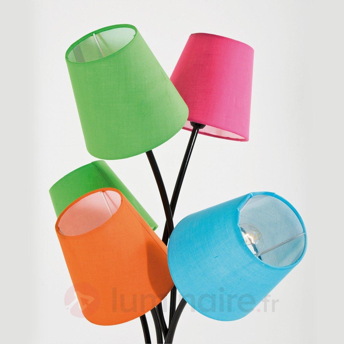 Lampe design coloré