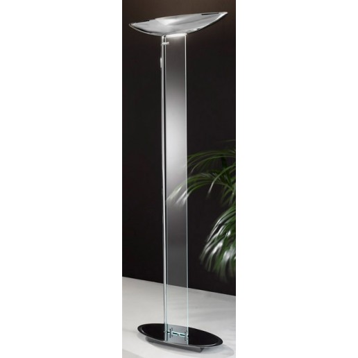 Lampadaire design chrome