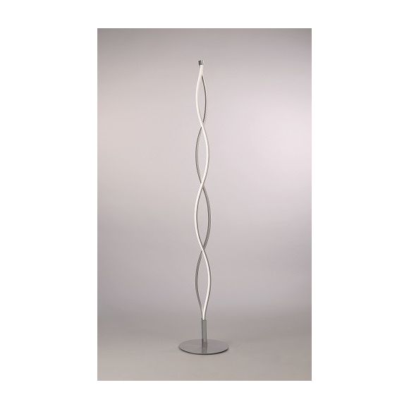 Lampadaire chromé design
