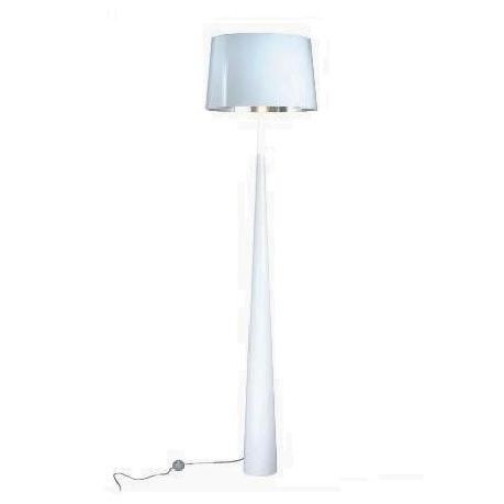 Lampadaire blanc design