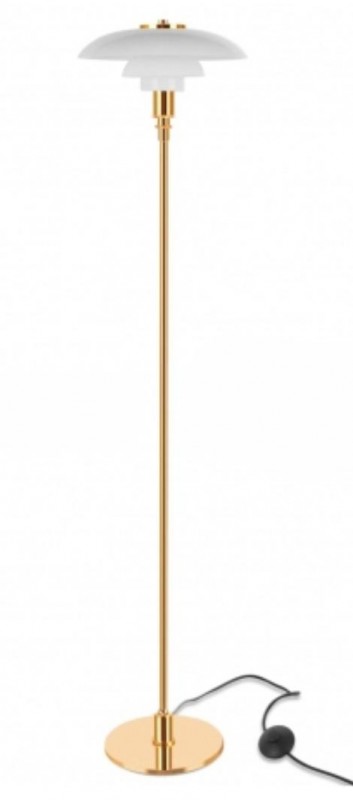 Lampadaire doré