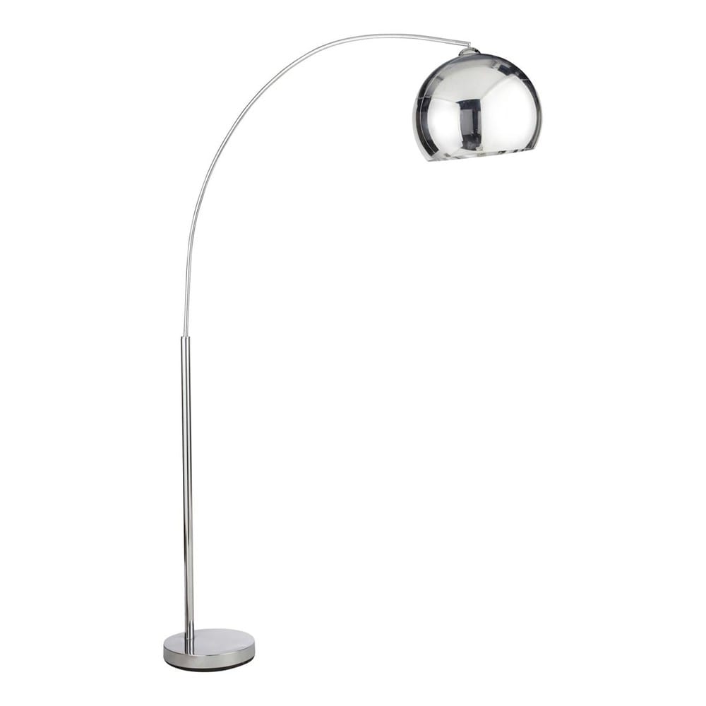 Lampadaire metal chrome