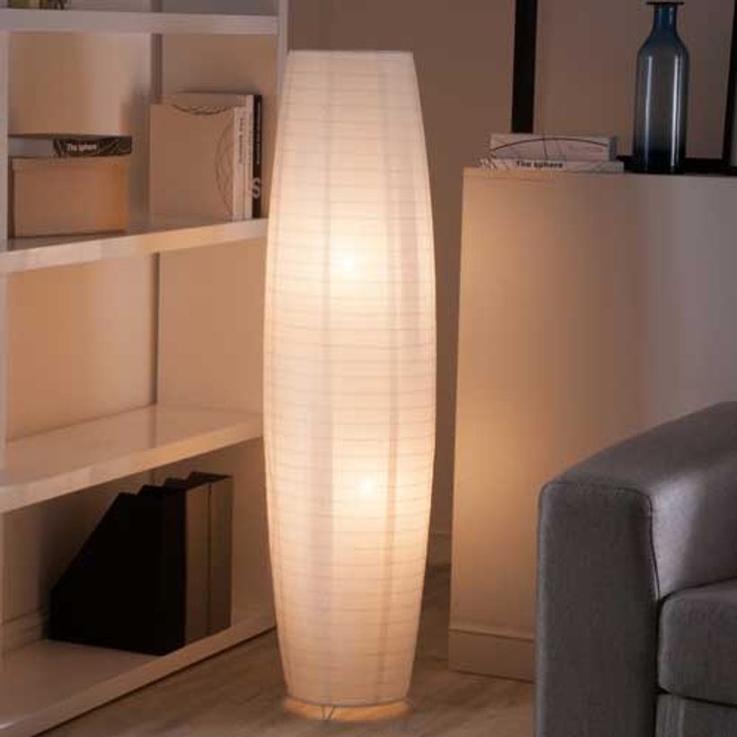 Lampadaire papier