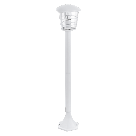 Lampadaire extérieur aloria e27 60 w noir eglo