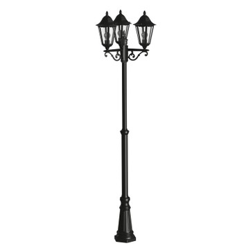 Lampadaire exterieur en fer forgé