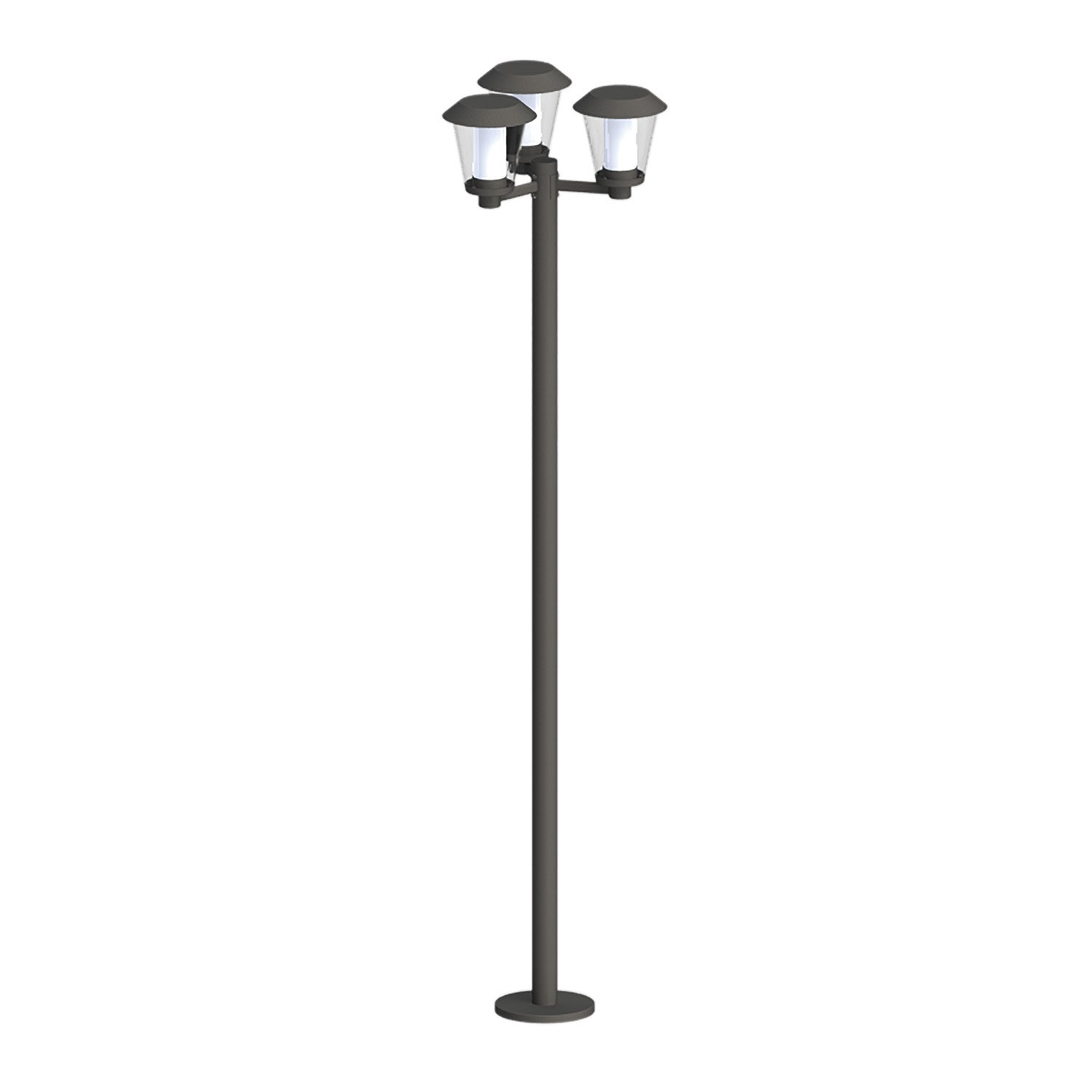 Lampadaire exterieur à led