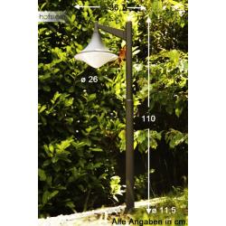 Lampadaire exterieur trio