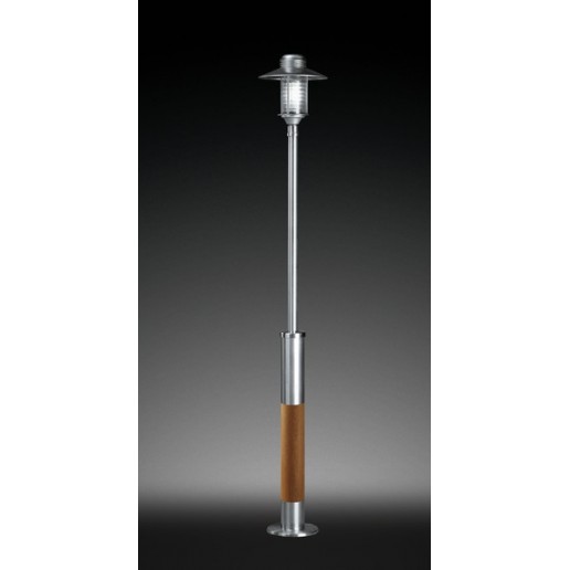 Lampadaire inox exterieur