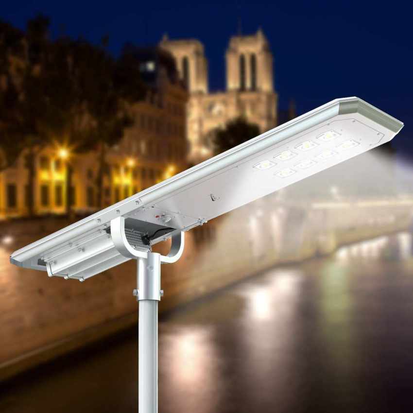 Lampadaire led solaire