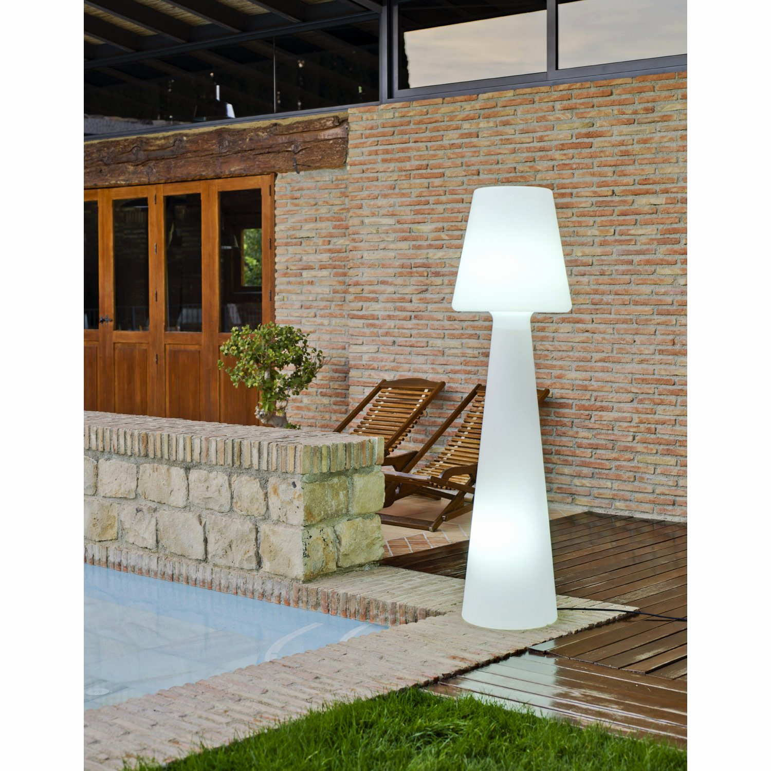 Lampadaire exterieur inox leroy merlin