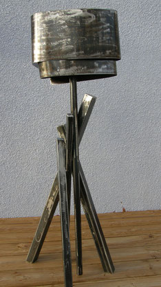 Lampe métallique design