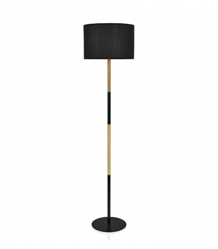 Lampadaire noir metal
