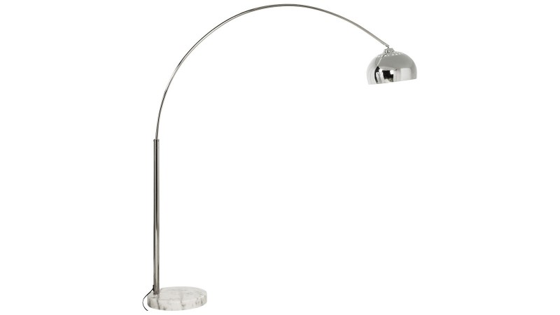 Lampe design pied marbre