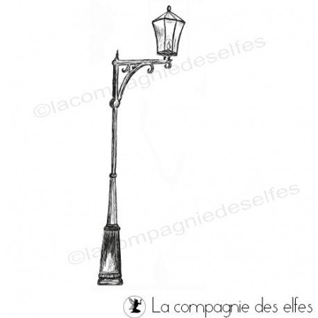 Réverbère lampadaire