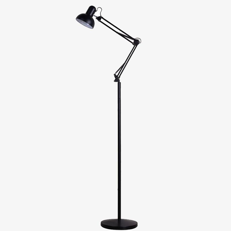 Lampadaire avec bras articulé