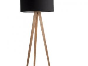 Lampadaire trepied bois pas cher