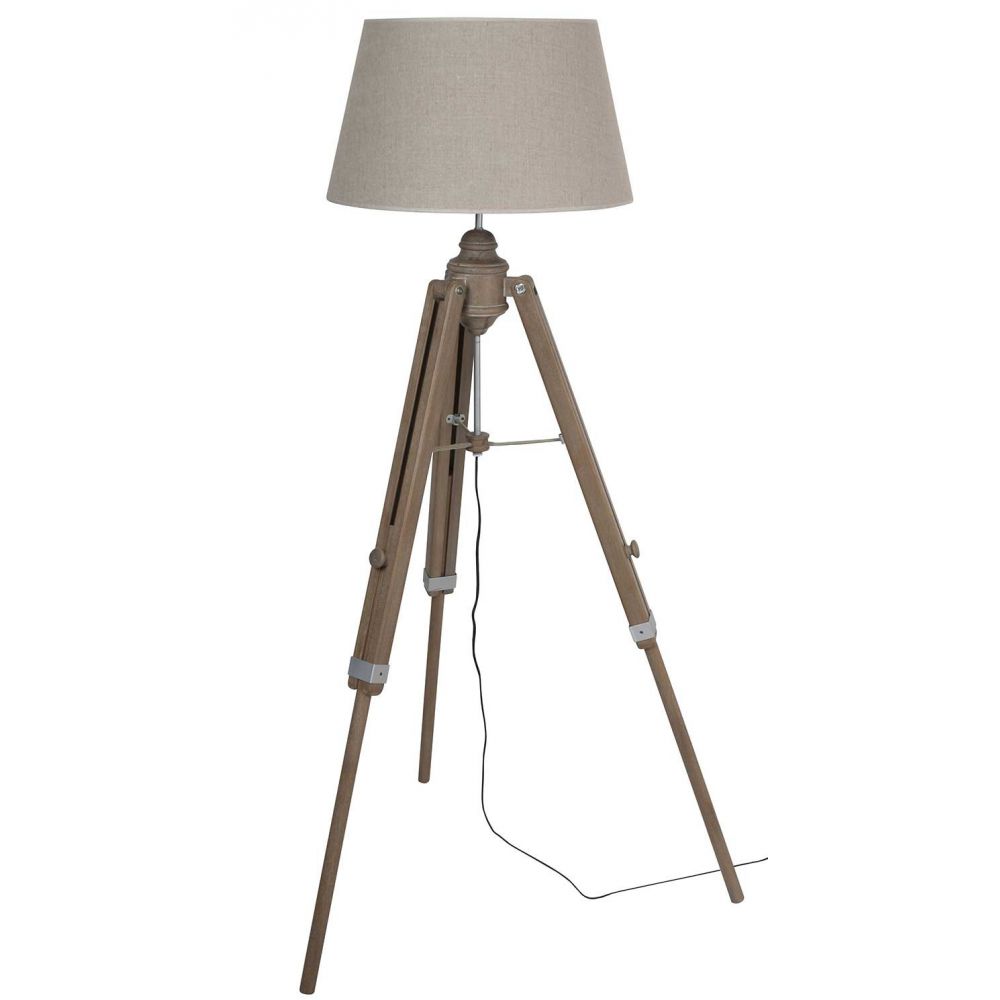 Lampadaire salon trepied