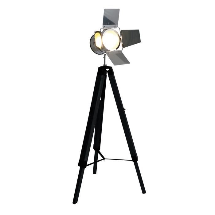 Lampadaire trepied hollywood