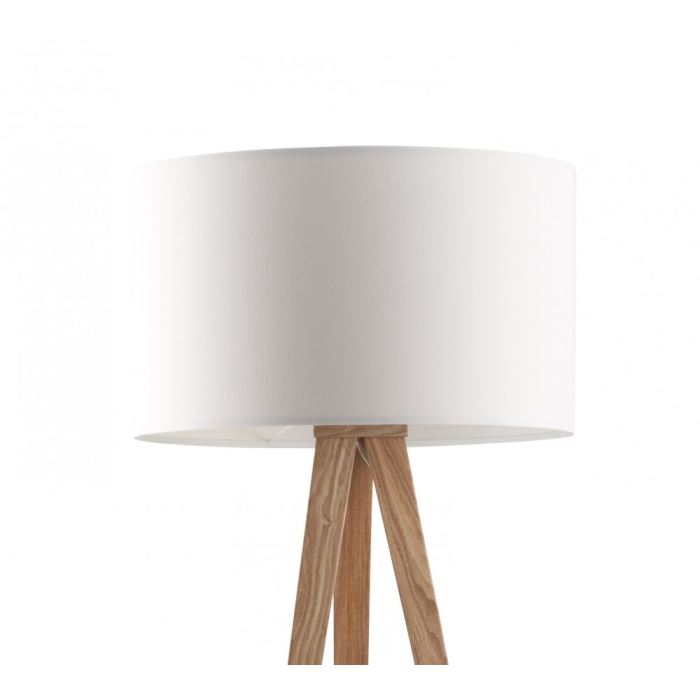 Lampadaire sur pied bois