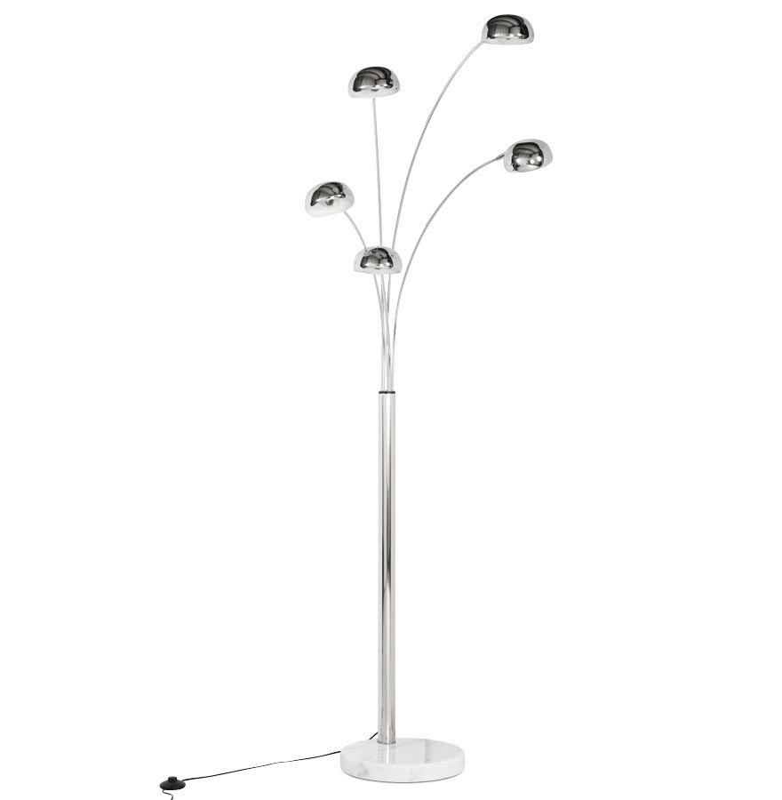 Lampadaire salon multibranche