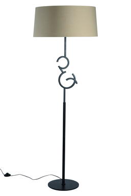 Lampadaire design fer