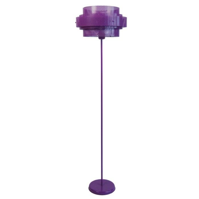 Lampadaire mauve