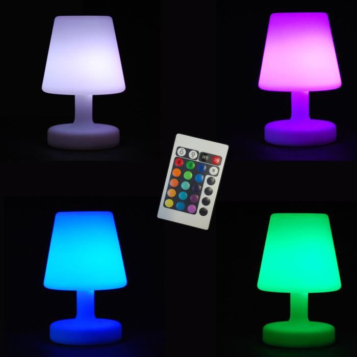 Lampe de chevet télécommandée