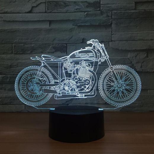 Lampe design moto