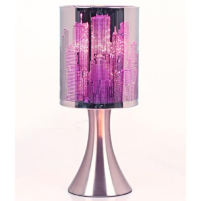 Lampe de chevet motif drapeau anglais