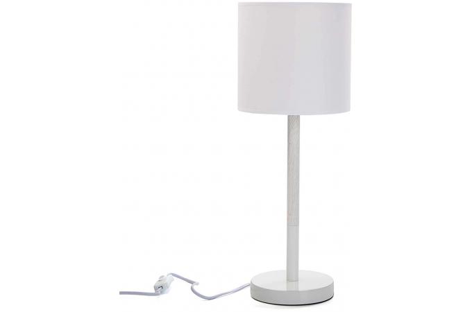 Lampe à poser design blanche