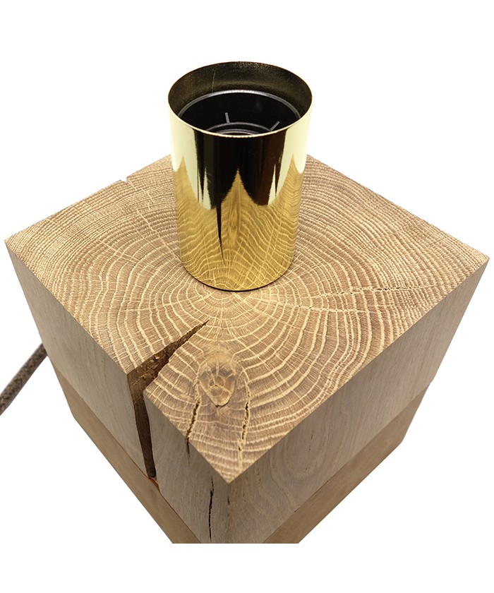 Lampe de chevet vue de dessus