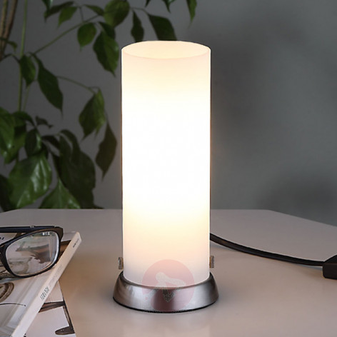 Lampe de chevet cylindrique