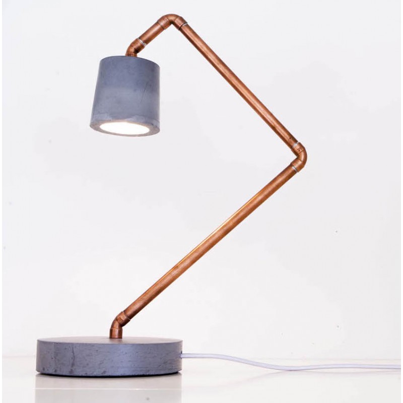 Lampadaire cuivre design