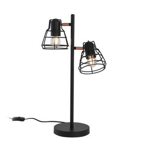 Lampe a poser design noire