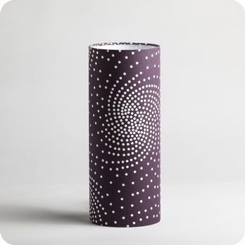 Lampe de chevet couleur prune