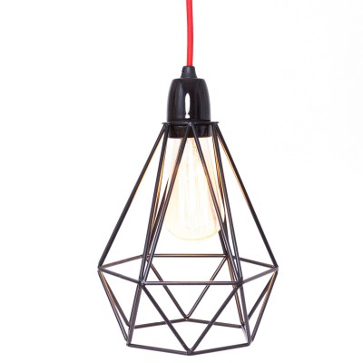 Lampe a poser rouge design