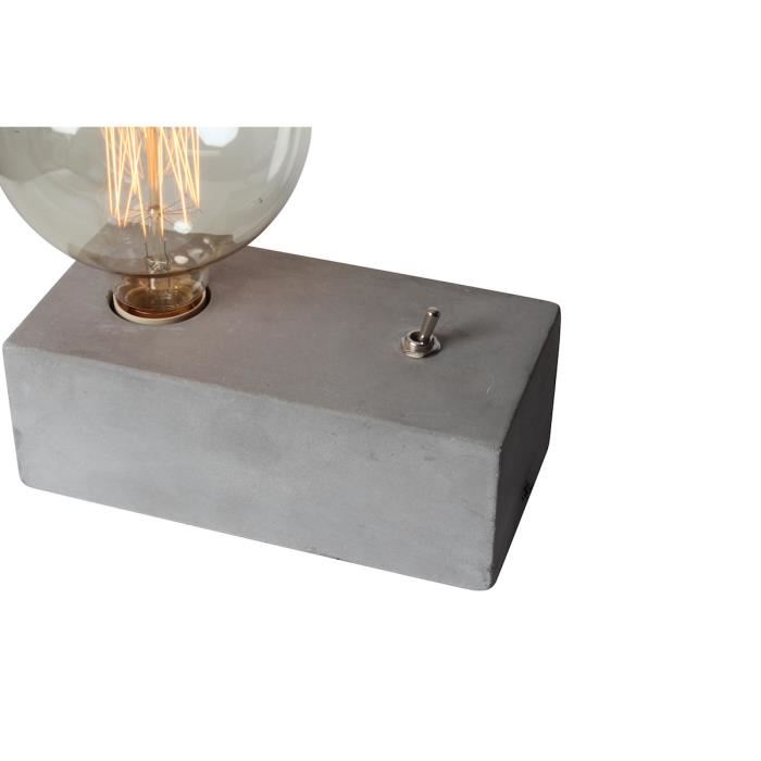Lampe de chevet beton
