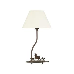 Lampe de chevet style savoyard